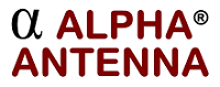 Alpha Antennas amateur radio antenna systems small logo