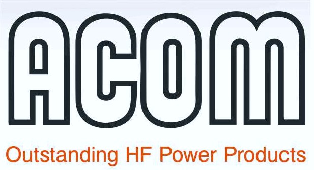 COM amateur radio HF linear amplifier small logo