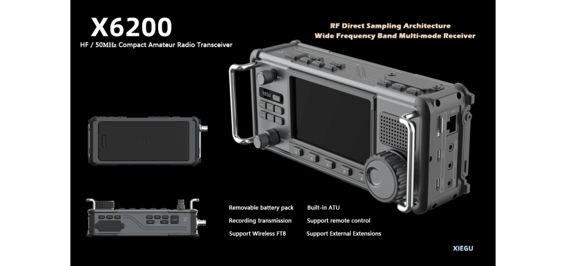 Xiegu Announces New x6200 Transceiver: A Comprehensive Review