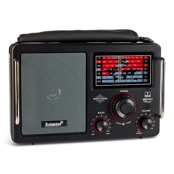 SOLD! B Grade Steepletone MBR1051 – Portable 7-Band Portable Receiver