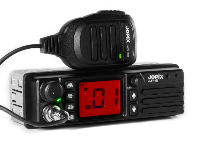 SOLD! B Grade JOPIX AP-6 CB AM/FM Transceiver 12/24v Din