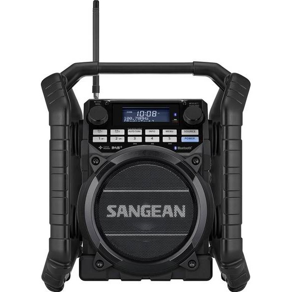 Discontinued SANGEAN U4-DBT-PLUS -  Ultra Rugged Digital Tuning Receiver (Black)