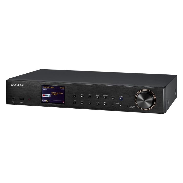 Discontinued SANGEAN Fusion 600 (WFT-3) - Multi-purpose Network Streamer Radio via FM, DAB+ and Internet