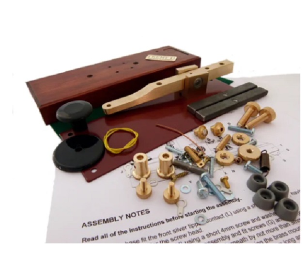 DISCONTINUED Kent KSKK Standard brass straight key without wooden base kit