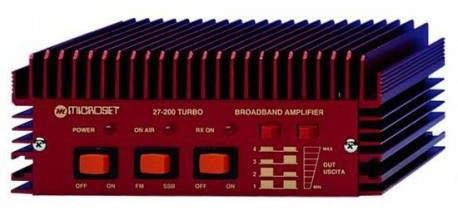 DISCONTINUED Microset 27-200T - HF Linear Amp