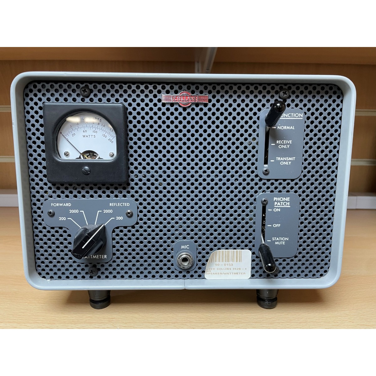 SOLD! USED Collins 312B-4 Speaker / Wattmeter
