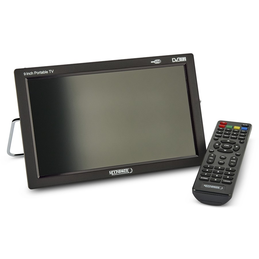 Moonraker DVB-W9 9" 12/24/240v LCD Mini TV
