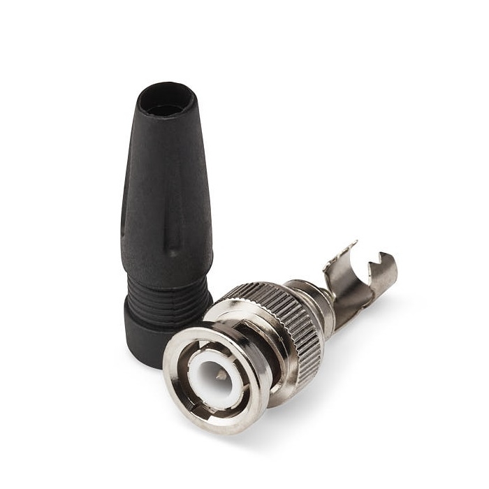 BNC Plug (6mm) (For RG58) (Solderless) (PREMIUM)