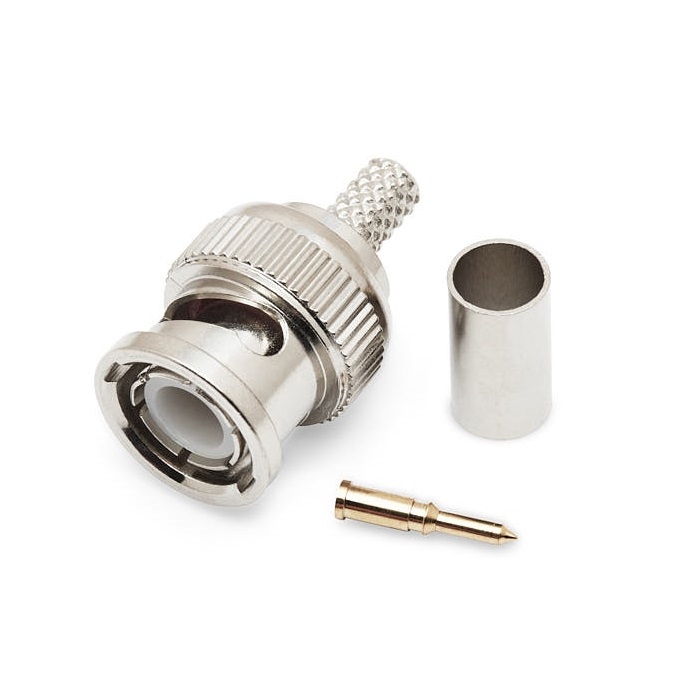 BNC Crimp Type Plug (6mm) (For RG58)