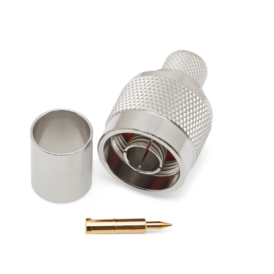 N-Type Crimp Type Plug (9mm) (For RG213) (PREMIUM)