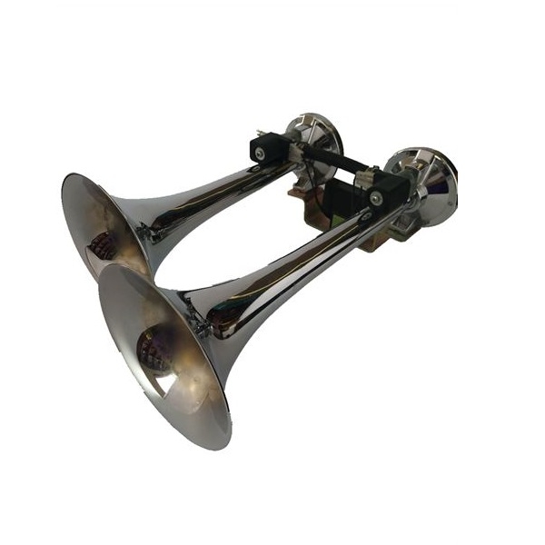 Used Roadtek TGV Air Horn Chrome 24V (JGY-108-2)