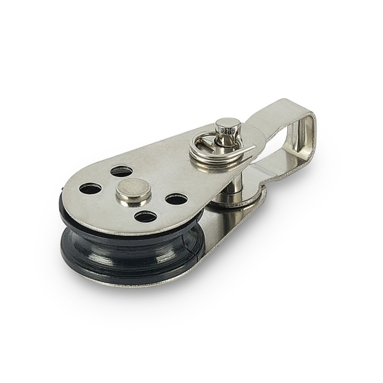 Mastrant Pulley with Shackle (Up to 6 mm) Stainless Steel/Plastic