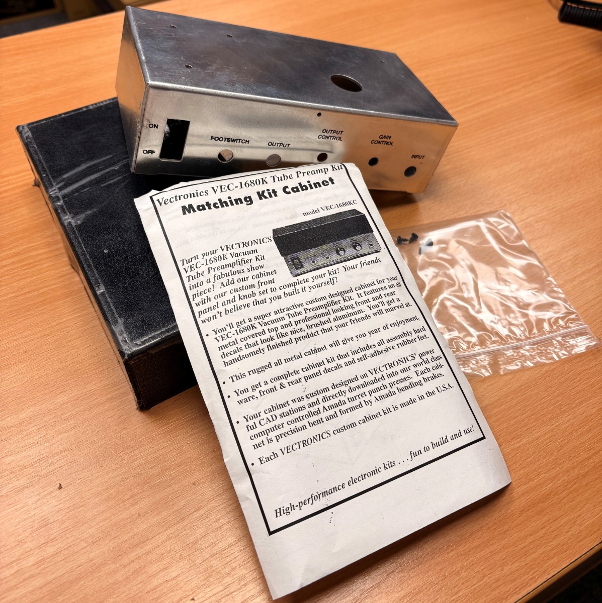 Vectronics VEC-1680KC Metal case for VEC-1680K