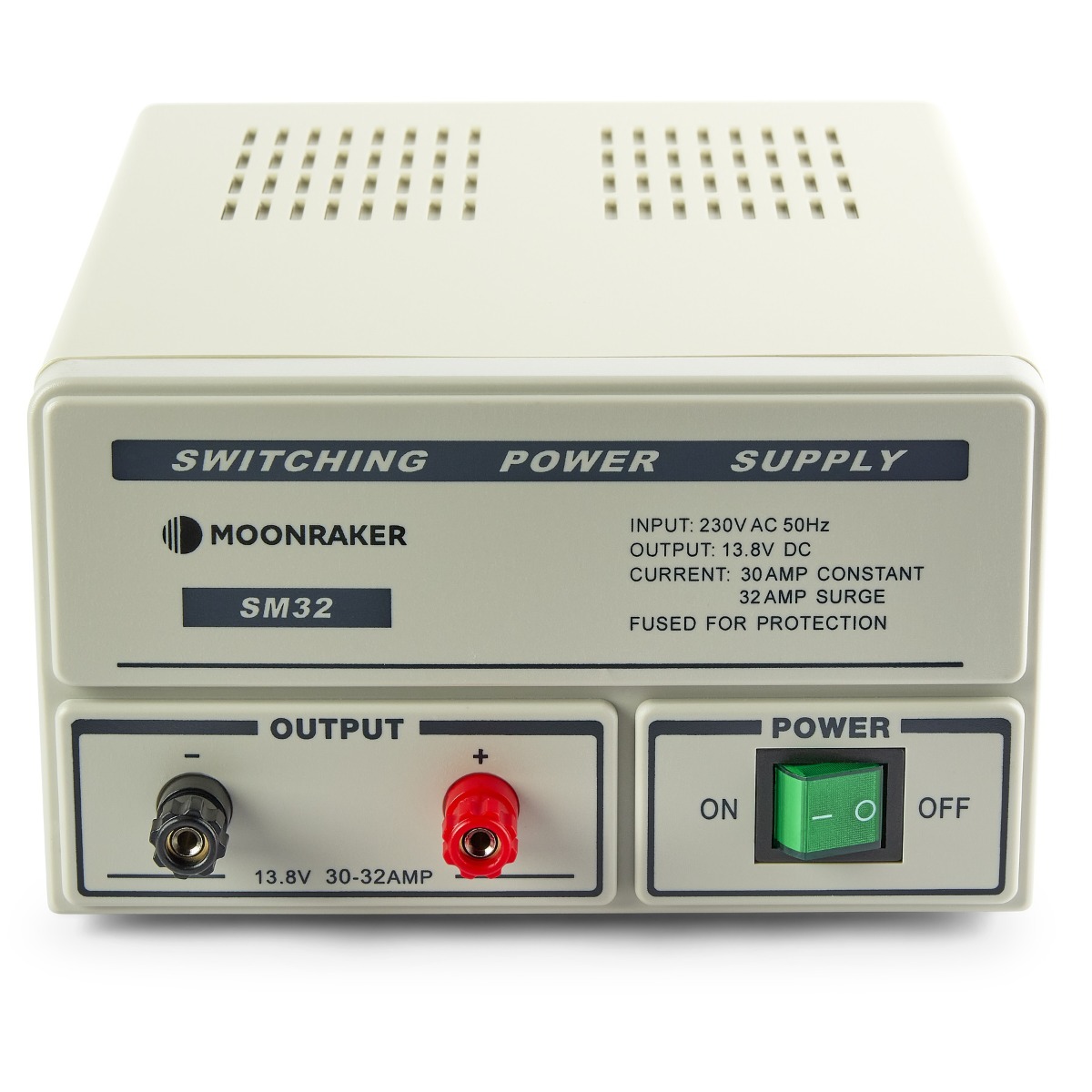 MOONRAKER SM-32 (30-32 AMP) Switch Mode Power Supply - NEW Two Year Warranty