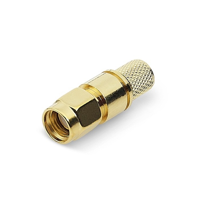 M&P - SMA Male Connector (For 7mm Coax) (Crimp)