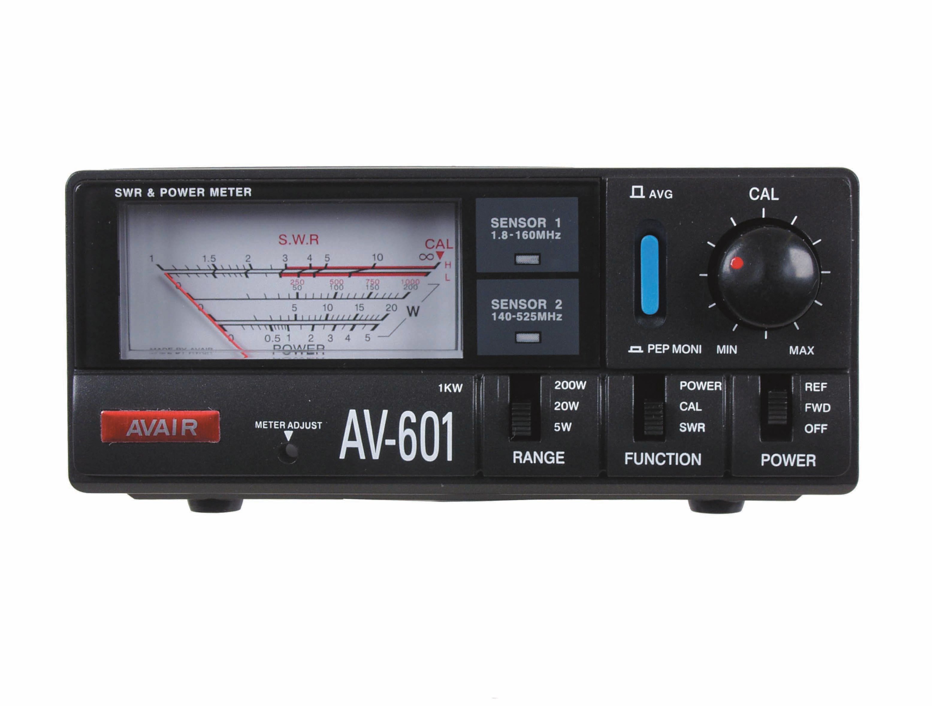 Discontinued Avair AV-601 - 1000W 1.8-525MHz VSWR Power Meter