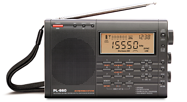 Discontinued Tecsun PL-660 Shortwave Receiver + VHF Airband