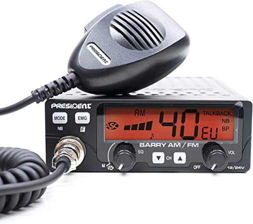 SOLD! B Grade President Barry Mobile CB Transceiver - LIKE NEW but missing microphone