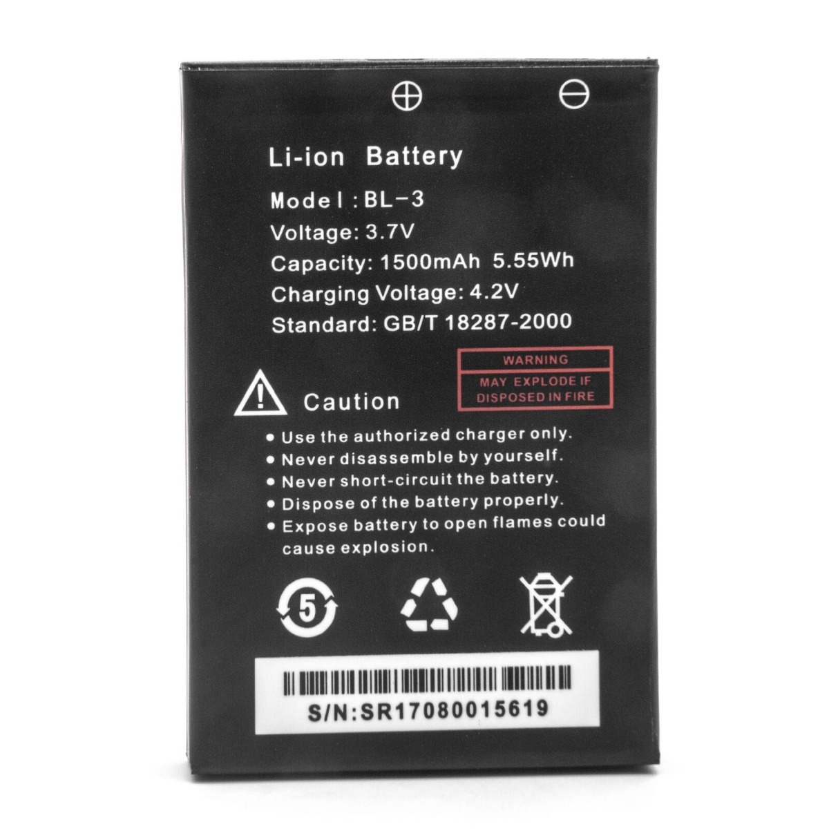 DISCONTINUED Baofeng UV-3R Battery