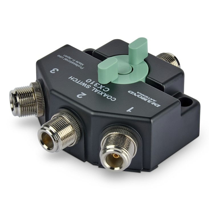 Diamond CX-310N - 3 Way Coax Switch (N-type)
