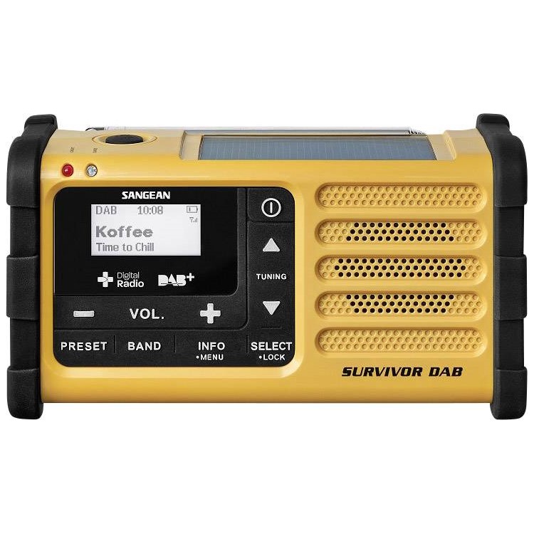 Discontinued SANGEAN MMR-88-DAB-PLUS - Rechargeable Emergency Radio (Survivor DAB)
