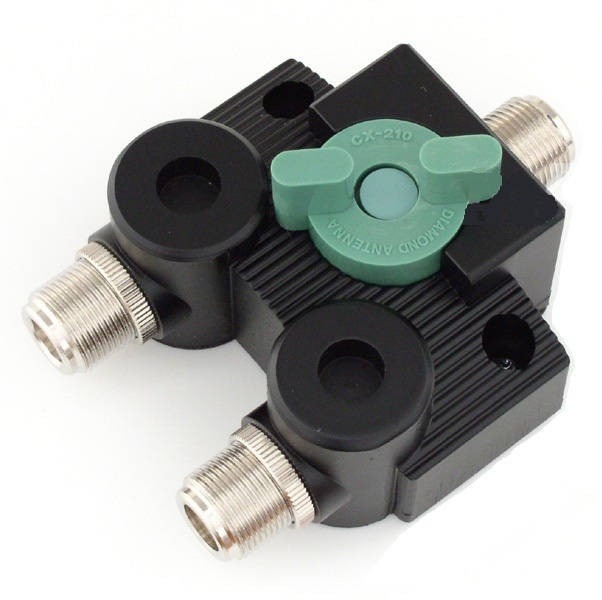 Diamond CX-210N - 2-Way Coax Switch (N-Type)