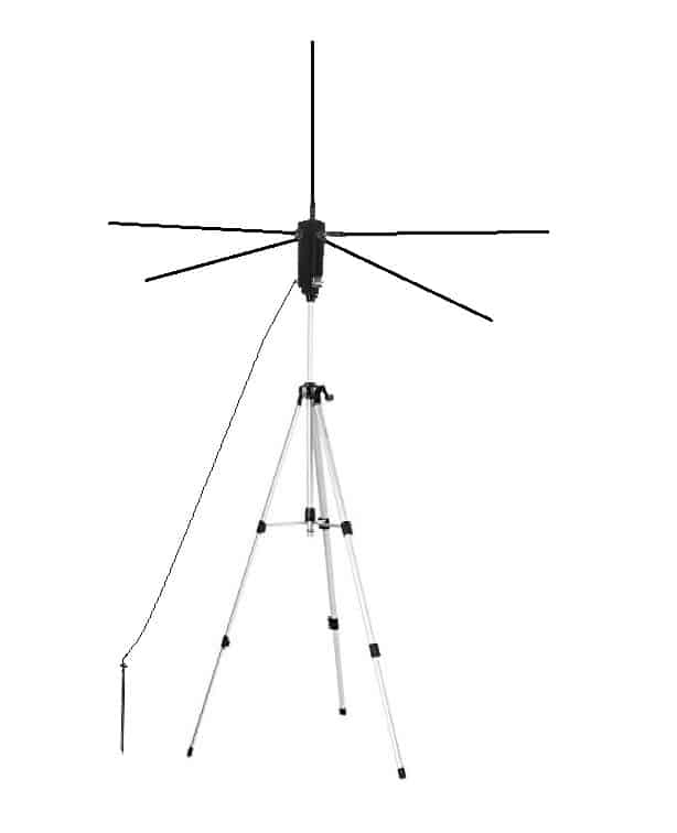  SOLD! B Grade Alpha Antenna 10 - 80M Alpha DX Emcomm Antenna For Portable HF SEE DESCRIPTION