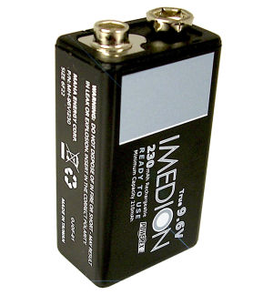 DISCONTINUED Maha MHR9VP - Imedion 9.6V E Block Batteries