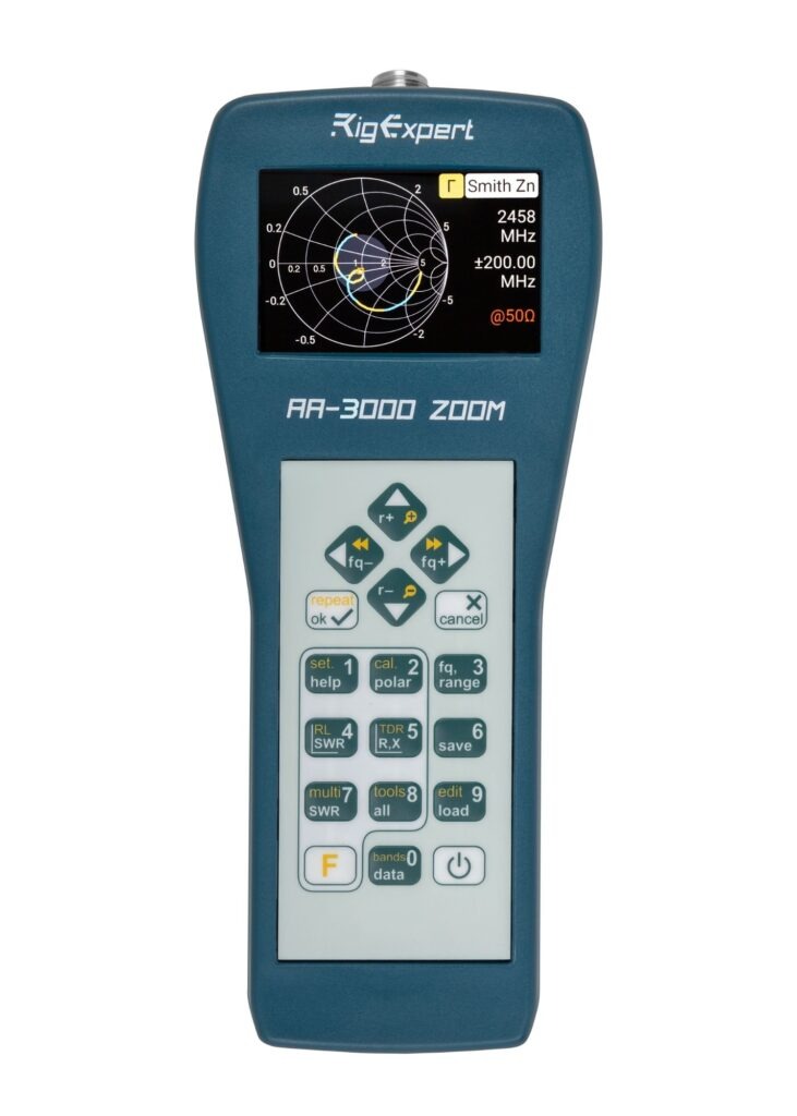 RigExpert AA-3000 Zoom (0.1 to 3000MHz) Analyser