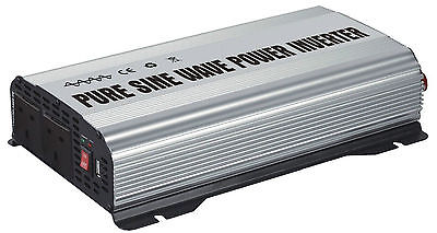 SOLD! B Grade INV-81200PSW - (1200W) (2400W Peak) 12V Pure Sine Wave Power Inverter