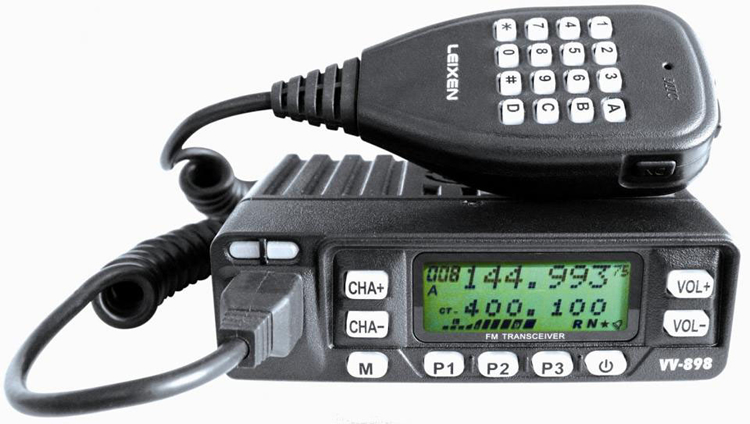 Discontinued Leixen VV-898S "S VERSION" 25W VHF/UHF Mobile Transceiver