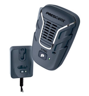 DISCONTINUED President Liberty Wireless Speaker Microphone