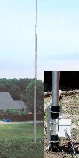 Discontinued MFJ-2990 - 160-6M HF Vertical Antenna, 43ft, 1500 W