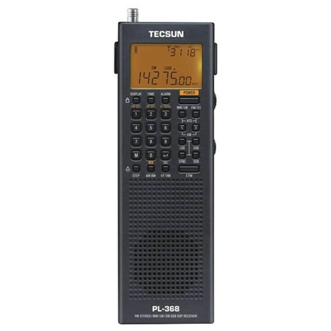 B Grade Tecsun PL-368 - Portable Receiver (Black) (New Like Condition)