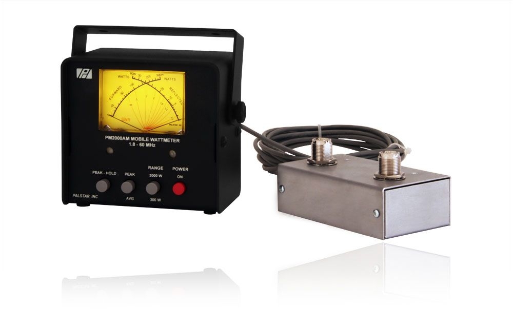 DISCONTINUED Palstar PM2000AM 2000W Mobile Wattmeter (Remote Coupler)