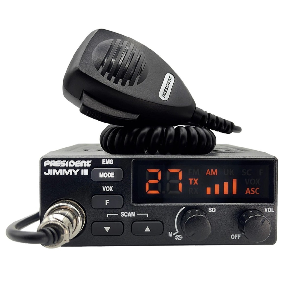 President Jimmy III  AM/FM CB Radio Transceiver 