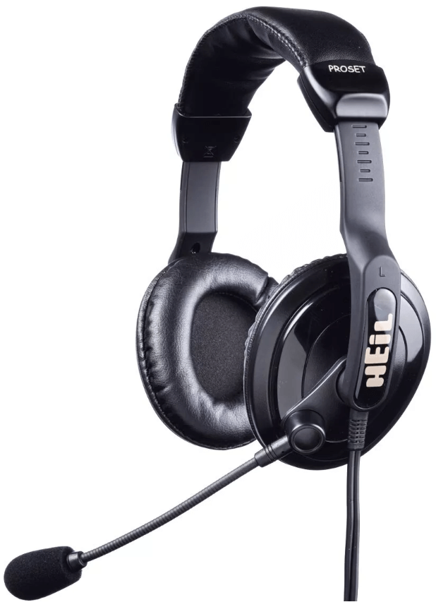 B GRADE Heil Sound PS-6 - AR Proset Stereo Headset with Phase Reversal w/HC-6 Dynamic Element (New Like Condition)