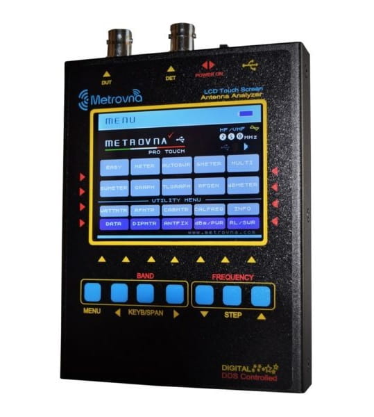SOLD! USED METROVNA PRO TOUCH - Antenna analyser 1MHz-180MHz 160-2m