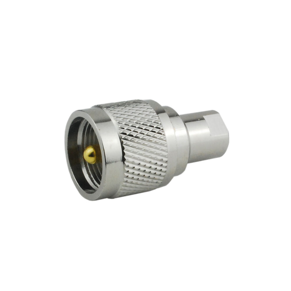 Discontinued UHF PL259 MALE TO FME MALE PLUG