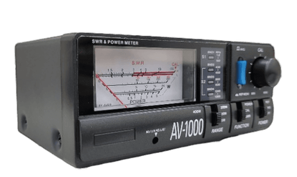 Discontinued Avair AV-1000 - 400W HF/VHF/UHF  VSWR Power Meter