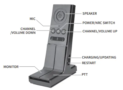 ANYTONE DT03-1 DESKTOP MICROPHONE WITH RJ45 JACK CABLE