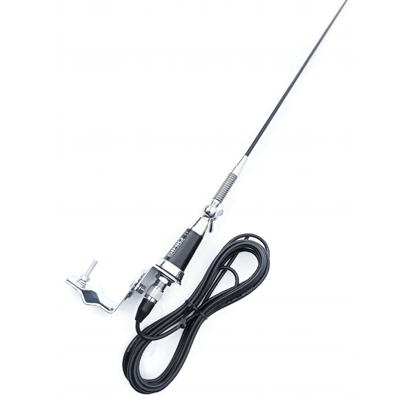 Sirio GL-27 No Ground - Mobile CB Antenna (With Mirror Mount)