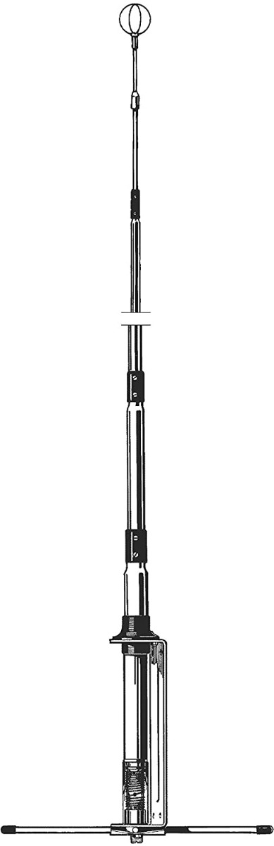 B GRADE Sirio GPE27 5/8 Wave Base Antenna (TATTY BOX)