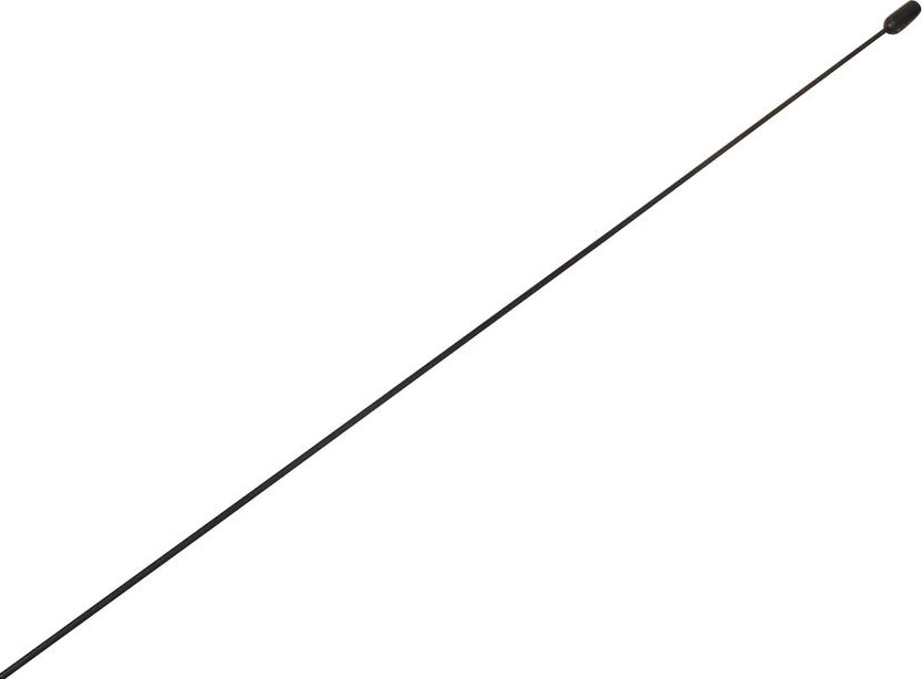 Sirio Replacement Stainless Steel Whip - 3.0 x 1300 x 1.5 Black 