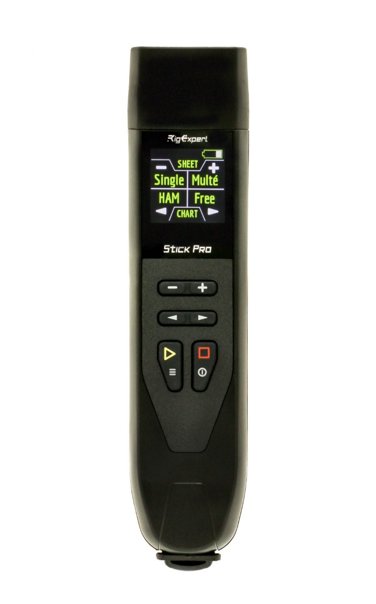 SOLD! B Grade RigExpert Stick Pro - Antenna Analyser (see image for mark left of button)