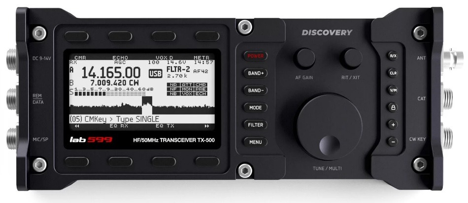 DISCONTINUED TX-500PRO HF/VHFL PORTABLE SDR TRANSCEIVER