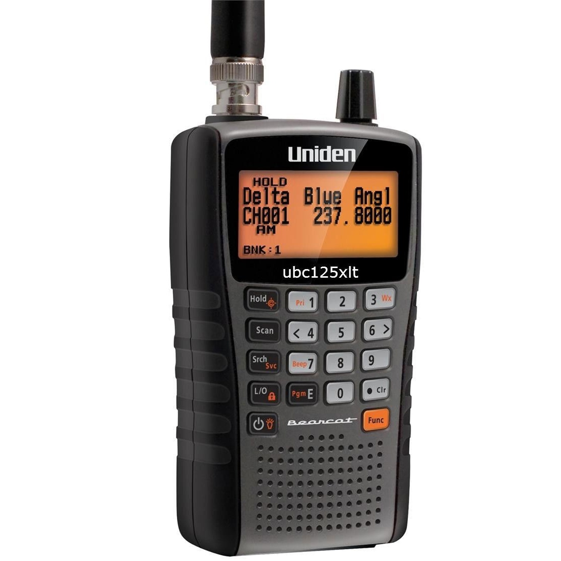 B - GRADE Uniden UBC-125XLTC (Super Pre Loaded) Handheld Scanner (DAMAGED BOX)