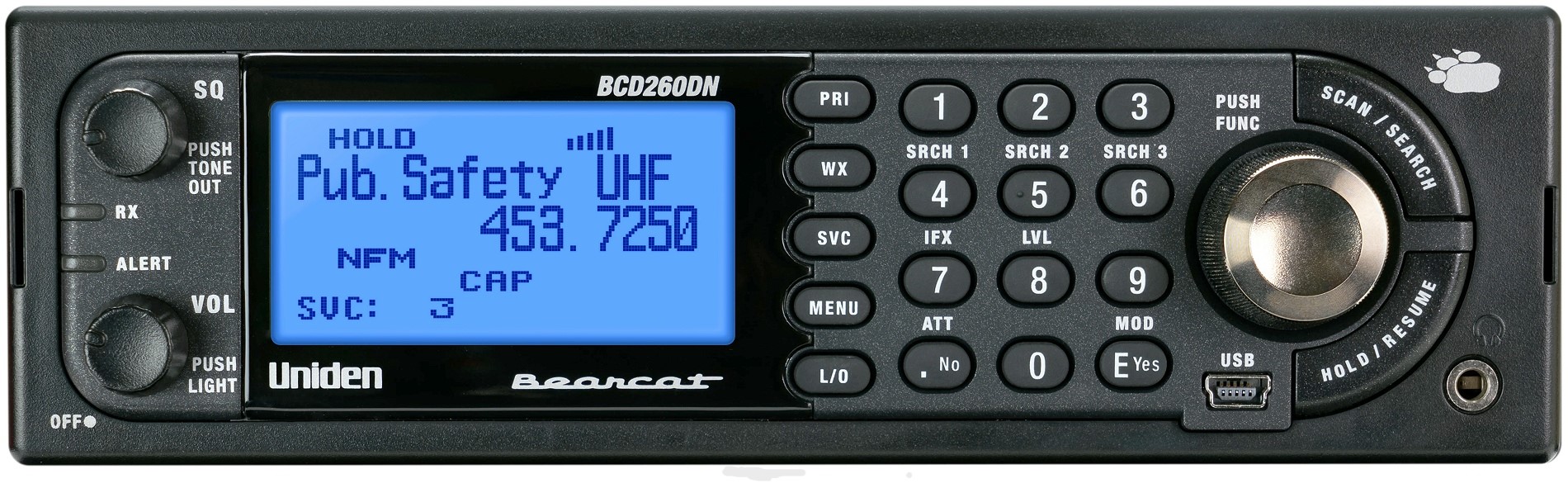 Uniden Bearcat UBCD260DN Base/Mobile Digital Scanner