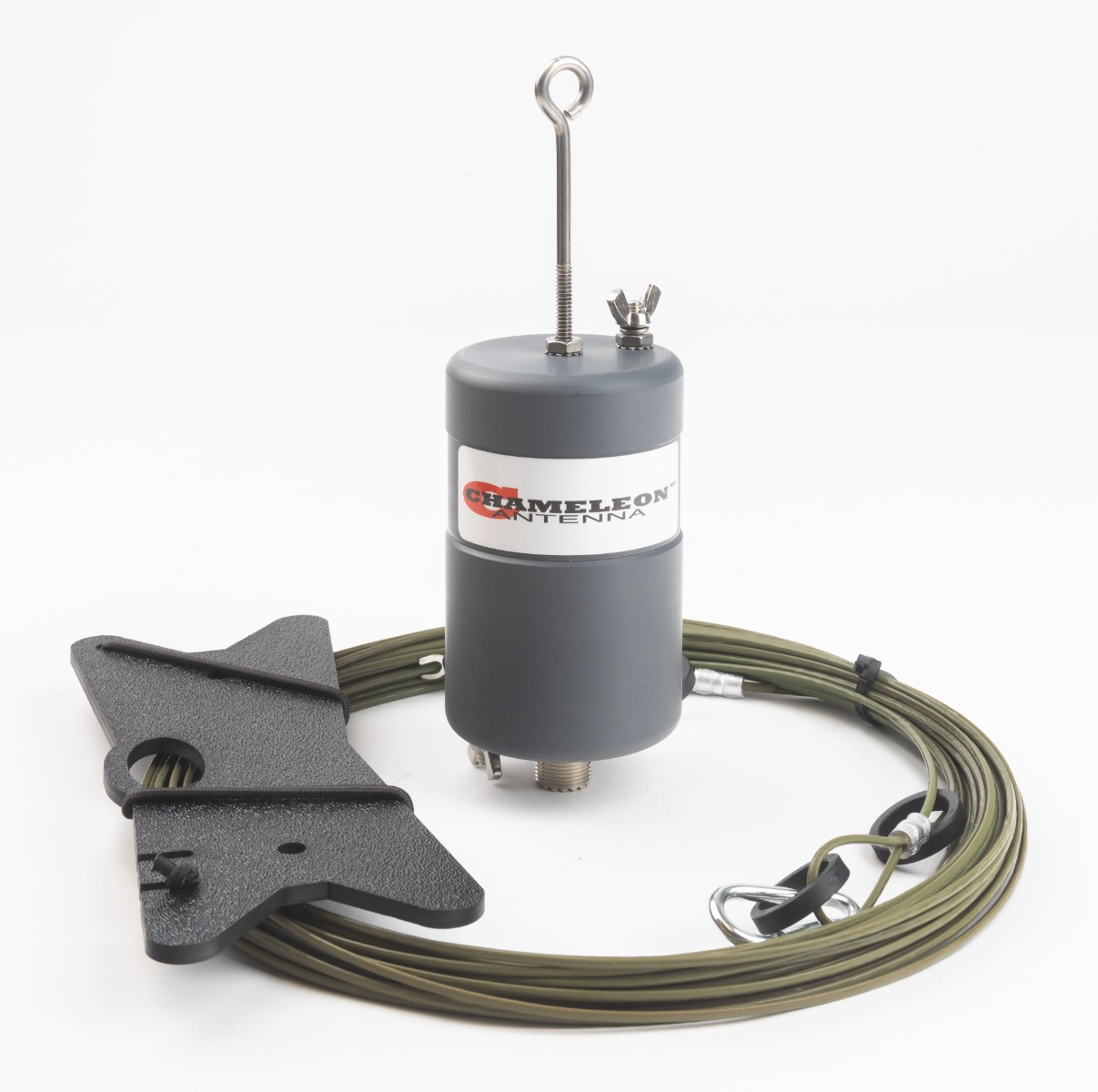 DISCONTINUED Chameleon CHA ECOMM II 1.8-54MHz Portable HF Antenna