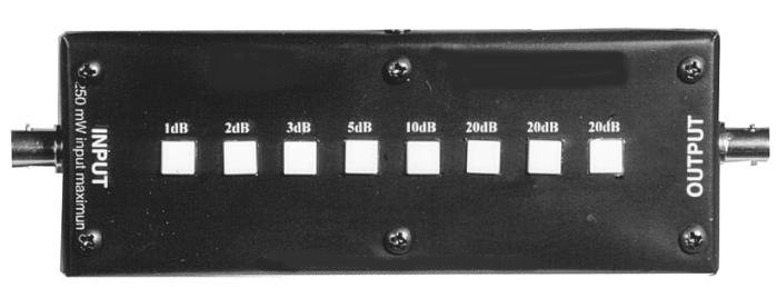 Vectronics VEC-862 - 50 Ohm, 81dB in 1dB step
